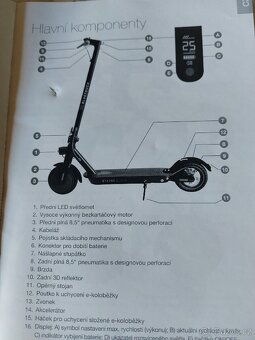 Elektrokolobezka skládací - 9