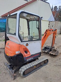 Minibagr Kubota kx41-3v / rok výroby 2012 / 3 lžíce - 9