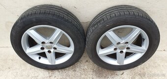 Alu kola Seat 16" 5x112, letní Kumho 205/55R16 - 9