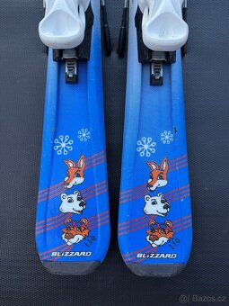 Zachovalé dětské lyže BLIZZARD 70 / 110 / 120 cm - 9