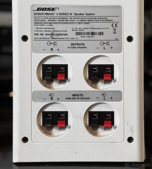 Bose Acoustimass 3 Series IV 2.1 sestava - 9