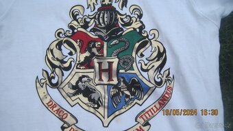 Triko černé s nápisem, triko Harry Potter - 9