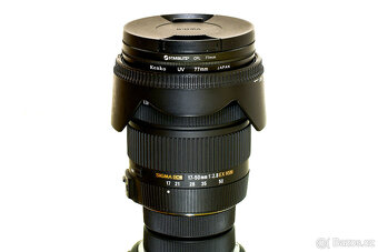 Nikon Sigma 17-50mm f/2,8 + UV + CPL filtr TOP STAV - 9