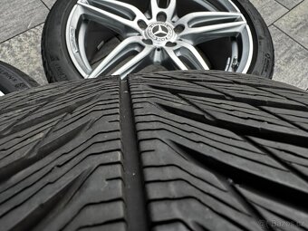 Originál alu kola Mercedes 5x112 R19 w213 zimní Michelin - 9