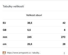 Letní kanady vzor 2001 Cíl, v.d. Prostějov - vel. 8/42 - 9