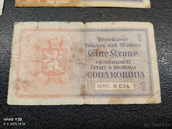 Bankovky Protektorát 1940 - 9