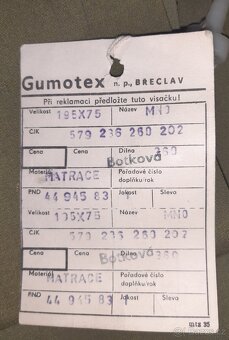 Vojenské předměty ČSLA, Veřejné bezpečnosti - 9