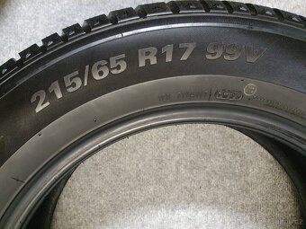2x ZÁNOVNÍ 215/65 R17 Zimní pneu Kumho WinterCraft WP52 - 9