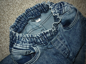 Černé džíny, rifle zn C&A, vel 146 - 9