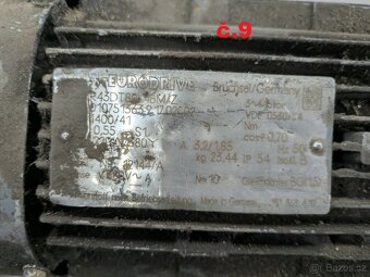 Elektromotory s prevodovkou SEW 4x - 9