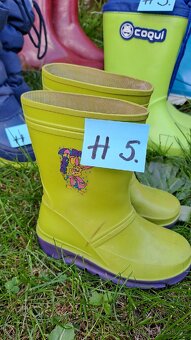Dětské holínky, gumáčky - 9