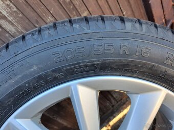 Škoda Octavia III 3 AL kola 205/55 R16 letní sada - 9