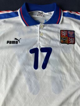 Czech Republic dres Puma 17 Smicer XL 96/97 - 9