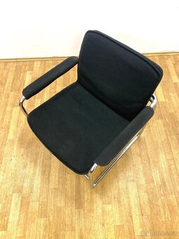 Retro křeslo 70. léta chrom - 9