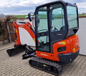 Minibagr Kubota KX016-4/NOVÝ STROJ,ROK 2022/2XLŽÍCE - 9