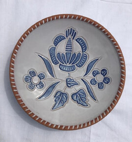 5x Keramický Talíř + Hrnek Porcelán Dekorace RETRO - 9