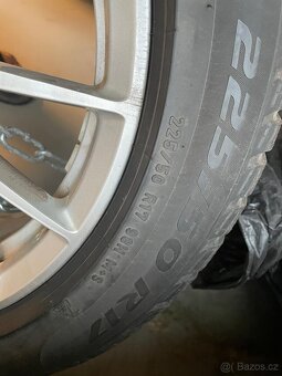 Sada Ráfky Audi + pneumatiky Pirelli - 9