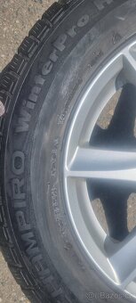Alu kola Enzo 17" 5x114,3 s pneu 225/65/17 M+S, sada -Hond - 9