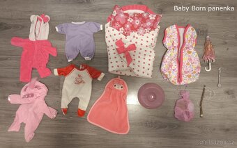 Panenky Llorens, Zapf a Baby Born včetně příslušenství - 9