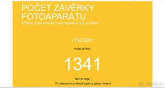 Nikon D300 pouze 1341 expozic NEPOUŽÍVANÝ - 9