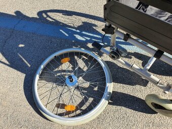 ŠIROKÝ značkový a lehký invalidní vozík SuperCENA - 9