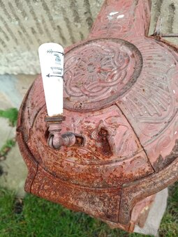 Starožitná litinová kamna - 9