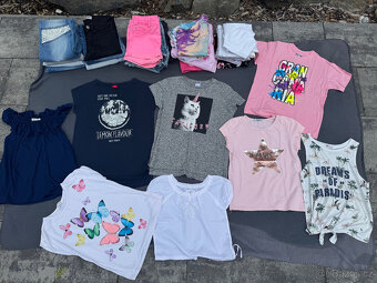 Dívčí oblečení vel. 142-158, větší množství - 9