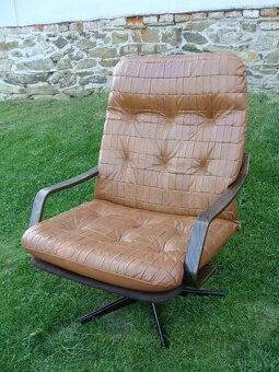 Kožené Vintage křeslo - 9