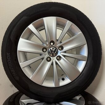 VW SHARAN II 5x112 R16 ET33+LETNÍ 205/60R16 5,5/3mm - 9