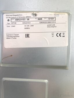 Prodáme troubu Bosch - 9