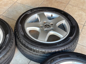 Alu kola 5x120 ET55 original Volkswagen T5,T6 235/55 R17 - 9