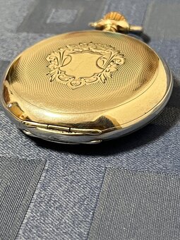 Kapesní stříbrné hodinky Omega, krásne a funkční - 9