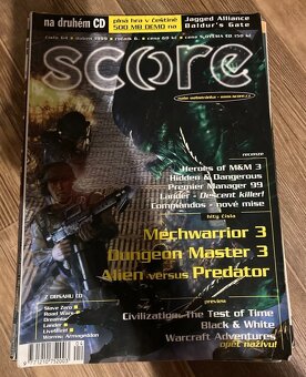 Stare herni casopisy SCORE - 9