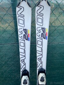 Salomon 120 cm, lyžáky 38 - 9