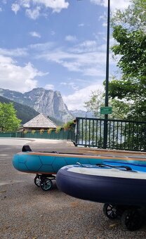 Transportní vozík, kolečka na paddleboard SUPmover SWISS - 9