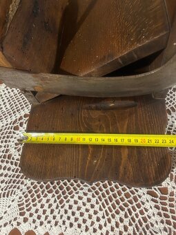 Starožitný ruční kráječ chleba / zeleniny - 9