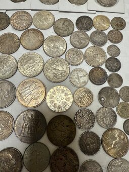 Velká sbírka stříbrných mincí - 9