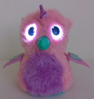 Hatchimals zvířátko + Little Live Pets-Ptáček s klecí - 9