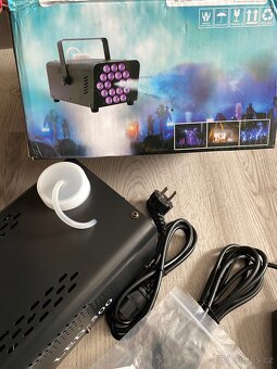 Mlhový stroj s RGB světly 500W - 9