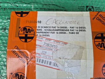 ozdobná chromová koncovka výfuku Fiat 16 - Sedici diesel 718 - 9