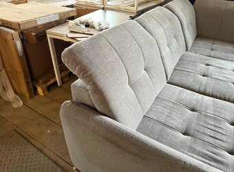 Rohová sedačka nastavitelné opěrky NOVÁ 2. jakost - 9