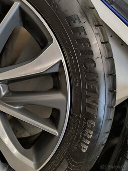 ALU kola Toyota Avensis 5x114,3 R17, Originál, pneu 6mm+TPMS - 9