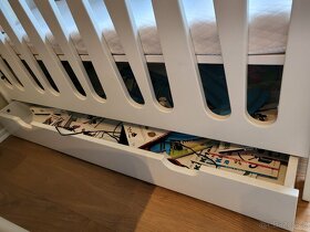 Dětská postýlka Pinio Moon se šuplíkem - 9