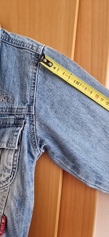 Riflová dívčí bunda 3-5 roků, 104-110 cm, EXIT - 9