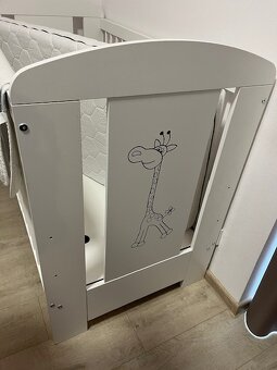 Dětské postýlky včetně matrace a chrániče matrace - 9