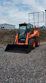 Locust 1004, smykem řízený nakladač, minibagr, bobek - 9