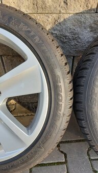 Alu kola 5x112 r17 Seat FR  originá Cupra zimní pneu - 9