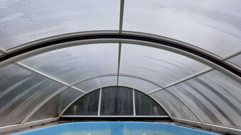 Zastřešení / kryt bazénu 6,40 x 3,03 x 1,10 m - 9