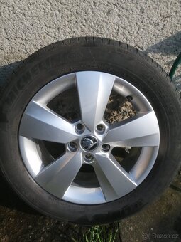 Alu kola Škoda 205 55 r16 - 9