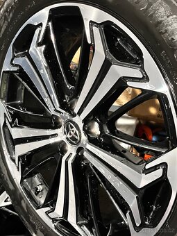 R19 RAV4 5.gen. ORIGINÁL Alu disky / zimní sada  JAKO NOVÉ - 9